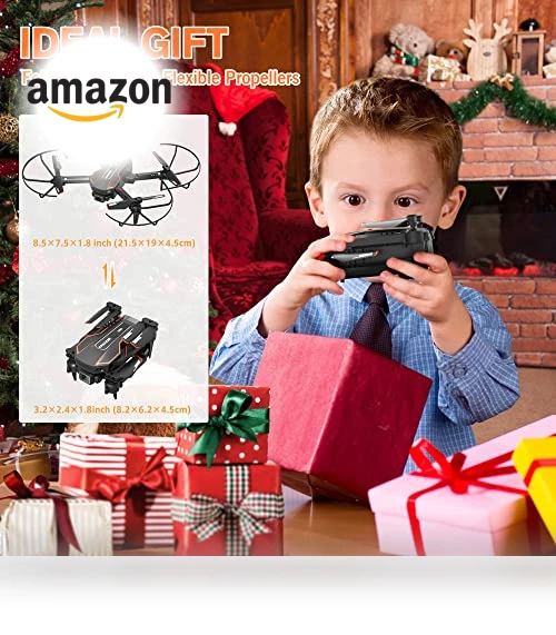 Mini Drone with Camera for Kids, Remote Control Helicopter Toy — Drones, AVIALOGIC