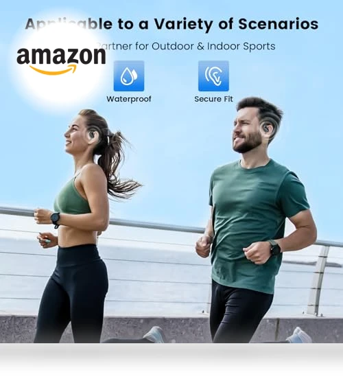 Open Wireless Bluetooth Earphones — Bluetooth Headsets, GNTOET