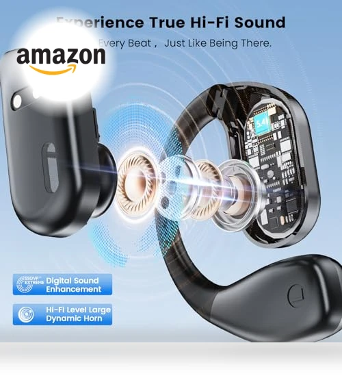 Open Wireless Bluetooth Earphones — Bluetooth Headsets, GNTOET