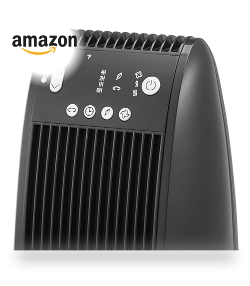 Oscillating Tower Heater with Digital Display and Remote Control — Portable Heating Solutions, Amazon Basics