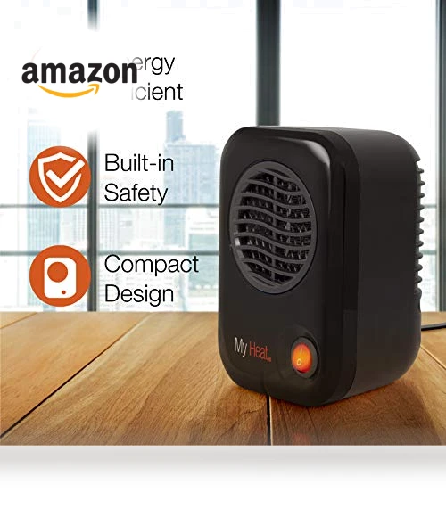 Personal Mini Space Heater with Single Speed, 200W, 6 Inches — Portable Heating Solutions, Lasko