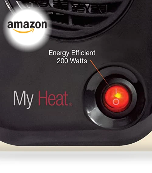 Personal Mini Space Heater with Single Speed, 200W, 6 Inches — Portable Heating Solutions, Lasko