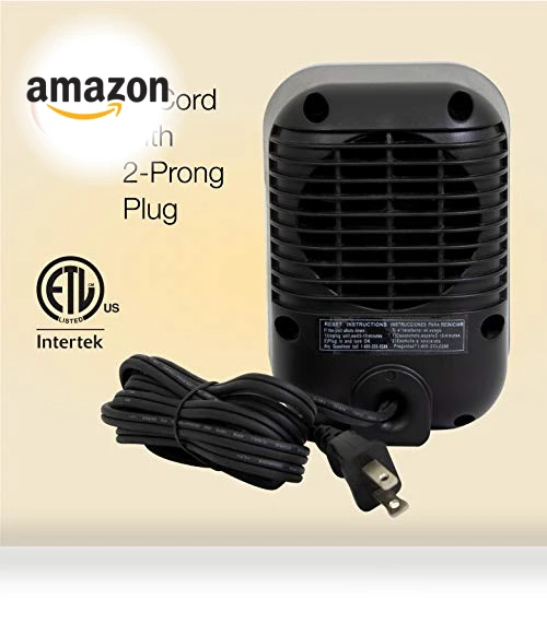Personal Mini Space Heater with Single Speed, 200W, 6 Inches — Portable Heating Solutions, Lasko