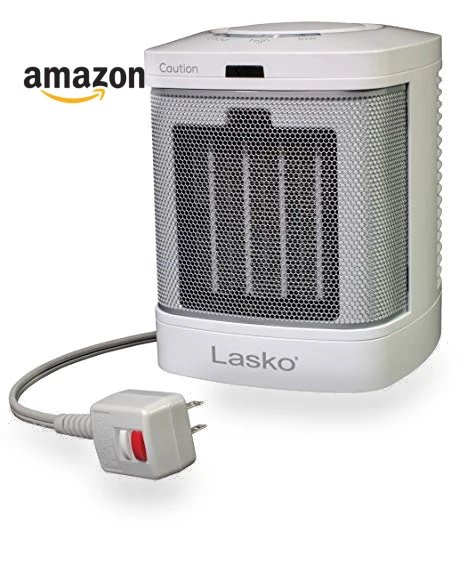 Portable Ceramic Space Heater for Bathroom and Indoor Home Use — Portable Heating Solutions, Lasko