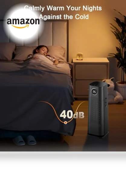 Portable Ceramic Space Heater with Oscillation and Remote — Portable Heating Solutions, Sunnote
