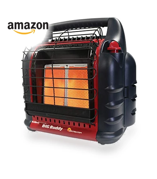 Portable LP Gas Heater 4000 to 18000 BTU with Dual Tank Connection — Portable Propane Heaters, Mr. Heater