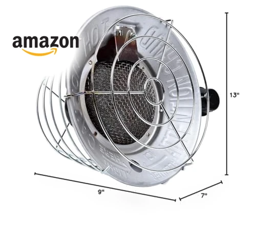 Portable Propane Heater 16,000 BTU for Outdoor Use — Portable Propane Heaters, Remington