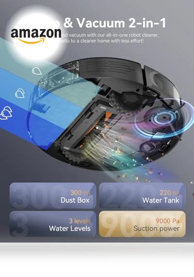 Robot Vacuum and Mop Combo — Sweepers