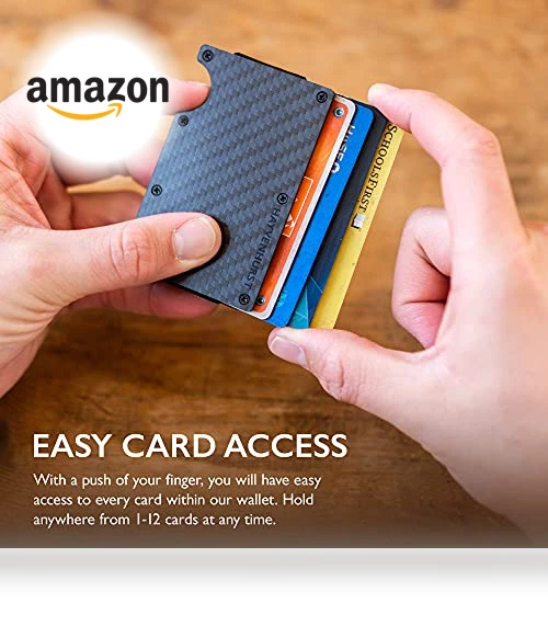 Slim RFID Blocking Wallet with Money Clip — Wallets, Hayvenhurst