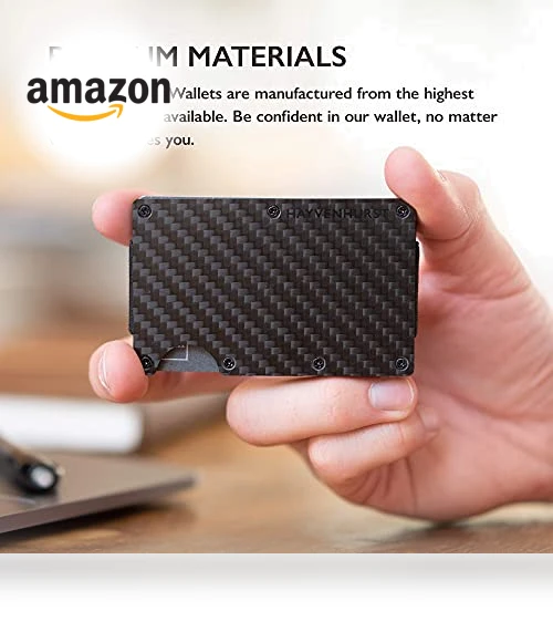 Slim RFID Blocking Wallet with Money Clip — Wallets, Hayvenhurst