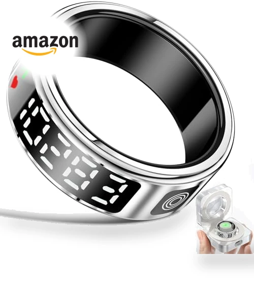 Smart Health Ring with LED Display — Smart Rings, Gwenland