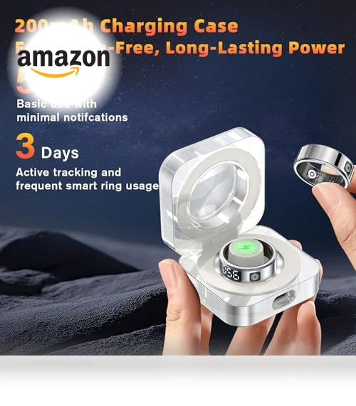 Smart Health Ring with LED Display — Smart Rings, Gwenland