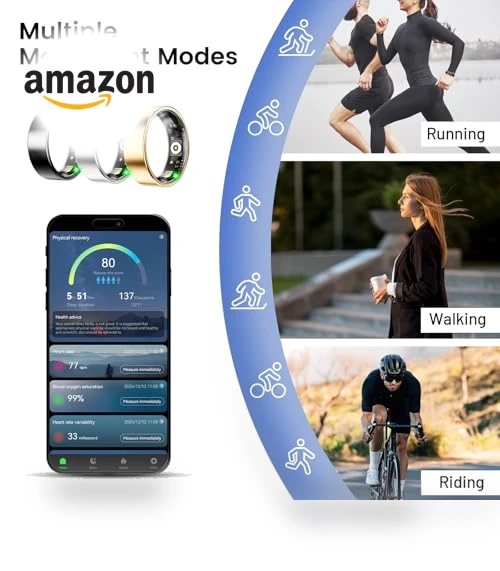 Smart Health Tracker Ring — Smart Rings, Mirlray