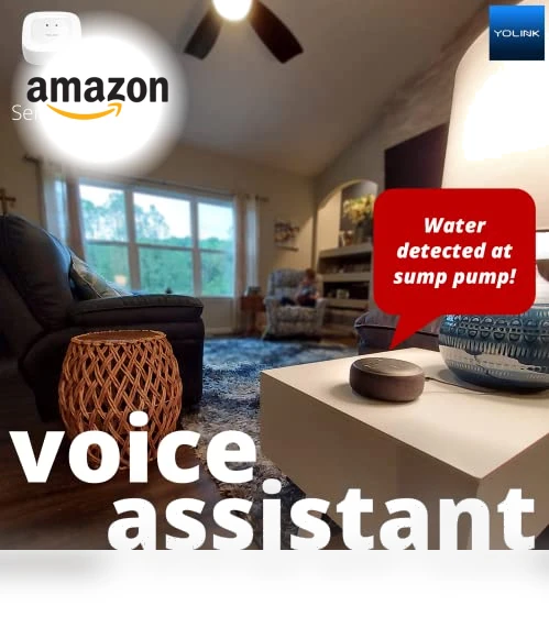 Smart Home Starter Kit with Hub & Water Leak Sensors — Water Leak Detection Systems, YoSmart