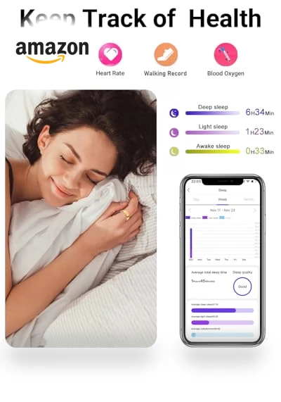 Smart Ring Vital Health Tracker — Smartwatches, VNEXFU