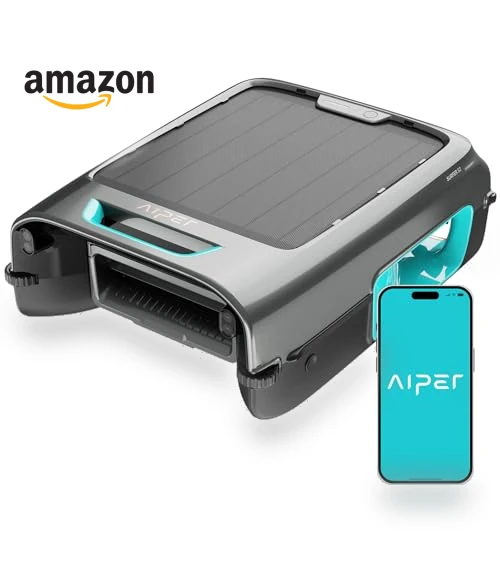 Solar Pool Skimmer — Automated Pool Maintenance, AIPER