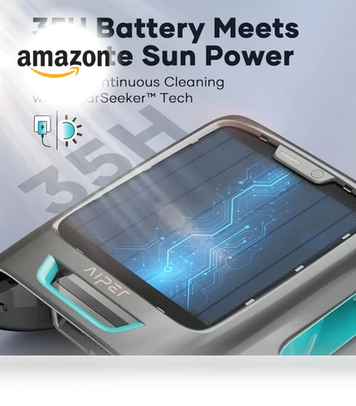 Solar Pool Skimmer — Automated Pool Maintenance, AIPER