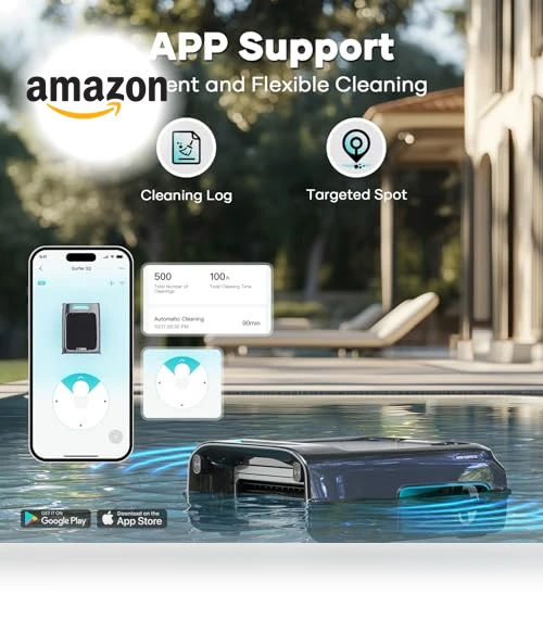 Solar Pool Skimmer — Automated Pool Maintenance, AIPER