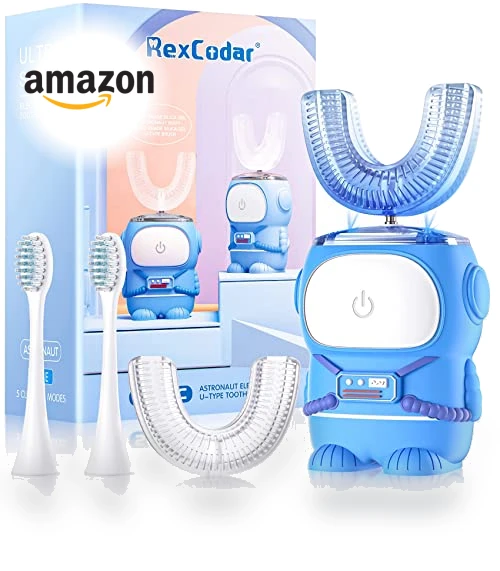 Ultrasonic Kid's U-Shaped Electric Toothbrush — Kids' Electric Toothbrushes, RexCodar