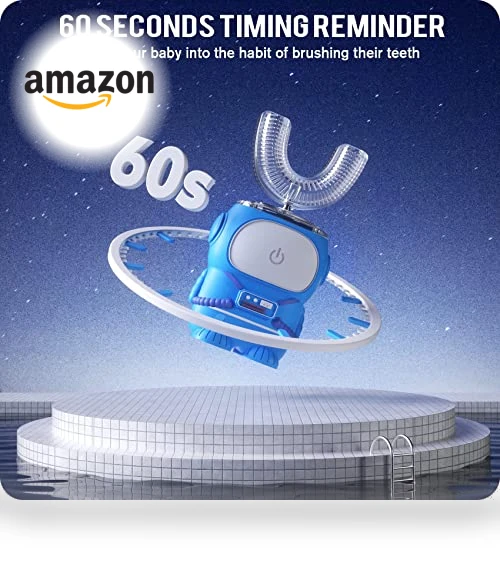 Ultrasonic Kid's U-Shaped Electric Toothbrush — Kids' Electric Toothbrushes, RexCodar