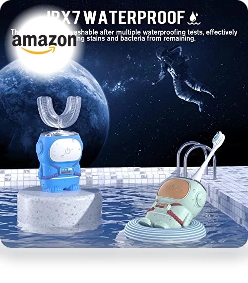 Ultrasonic Kid's U-Shaped Electric Toothbrush — Kids' Electric Toothbrushes, RexCodar