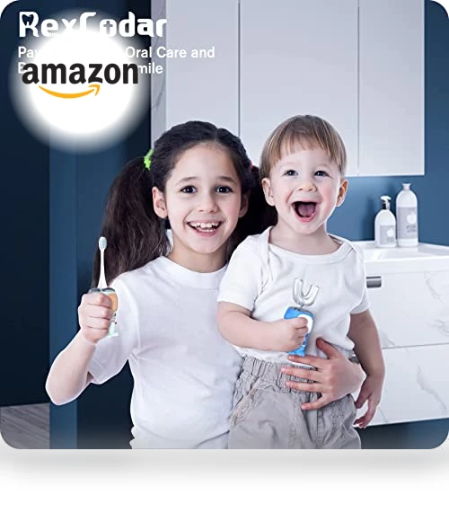 Ultrasonic Kid's U-Shaped Electric Toothbrush — Kids' Electric Toothbrushes, RexCodar