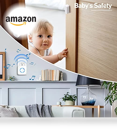 Wireless Door Open Contact Sensor Alarm Chime with 600 FT Range — Chimes, Satisure