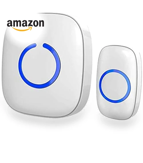 Wireless Doorbell Kit with 52 Chimes, 1000Ft Range, Weatherproof — Kits, SadoTech