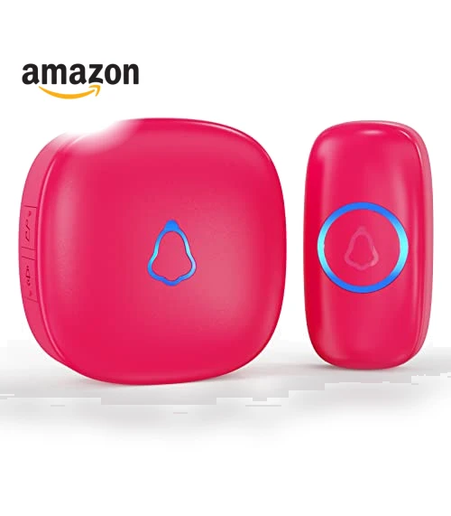 Wireless Doorbell with 58 Chimes, Adjustable Volume, 1000Ft Range — Push Buttons, SECRUI