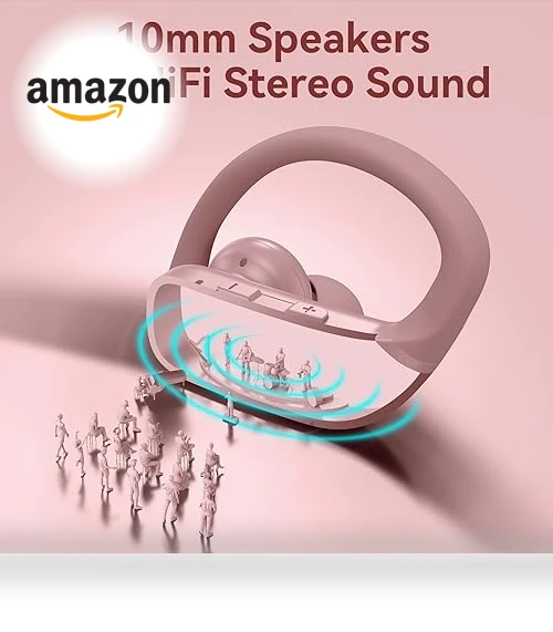 Wireless Earbuds with LED Display — In-Ear Headphones, BMANI