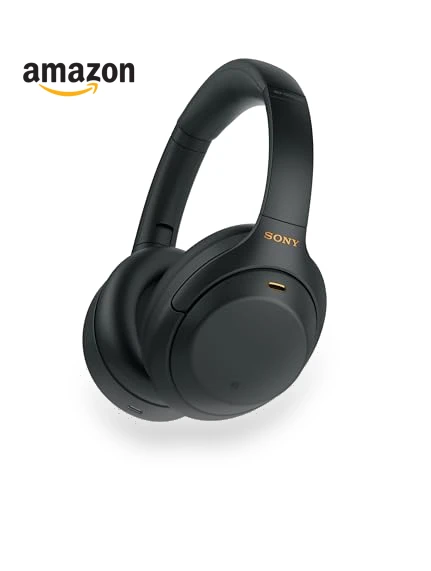 Wireless Premium Noise Canceling Overhead Headphones with Mic — In-Ear Headphones, Sony