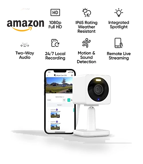 1080p Wi-Fi Smart Home Security Camera — Smart Home Security, Wyze