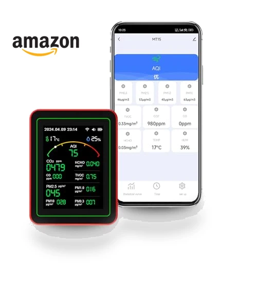 15-in-1 Smart Air Quality Tester — Air Quality Monitors