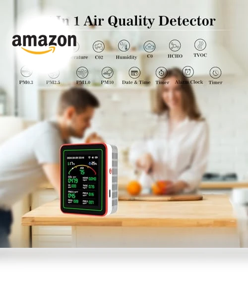 15-in-1 Smart Air Quality Tester — Air Quality Monitors