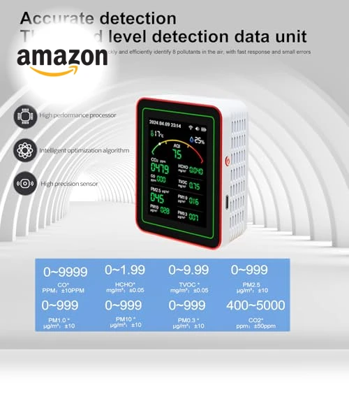 15-in-1 Smart Air Quality Tester — Air Quality Monitors