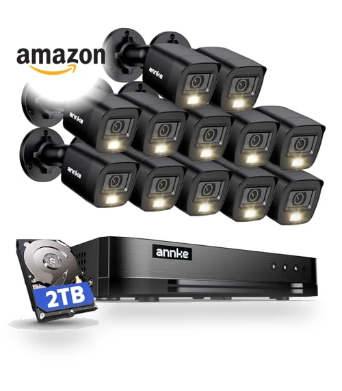 16 Channel Security Camera System — Smart Home Security, Annke
