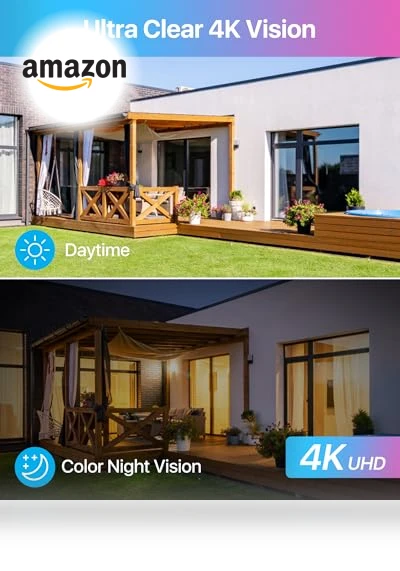 16CH 4K PoE Security Camera System — Smart Home Security, ZOSI