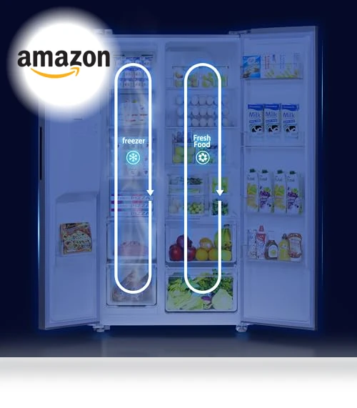 18.1 Cu. Ft Refrigerator with Ice & Water Dispenser — Cooling Solutions, THFRIONE