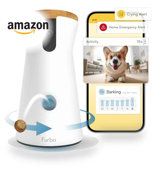 360° Dog Camera + Nanny Bundle — Cameras & Monitors, Tomofun, LLC