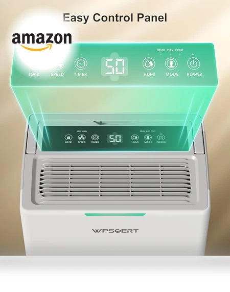 4000 sq.ft Dehumidifier — Air Moisture Control, Wpsoert