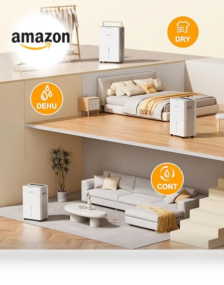 4000 sq.ft Dehumidifier — Air Moisture Control, Wpsoert
