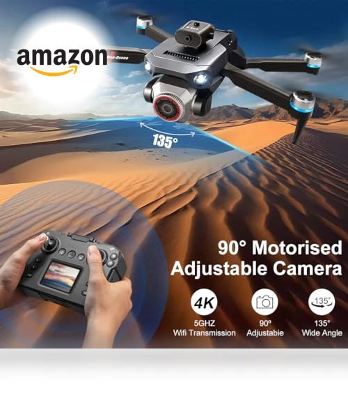 4K Ultra-wide Camera Drone with Real-time Vision Screen — Drones, TRANSLISTING