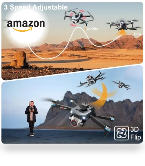 4K Ultra-wide Camera Drone with Real-time Vision Screen — Drones, TRANSLISTING