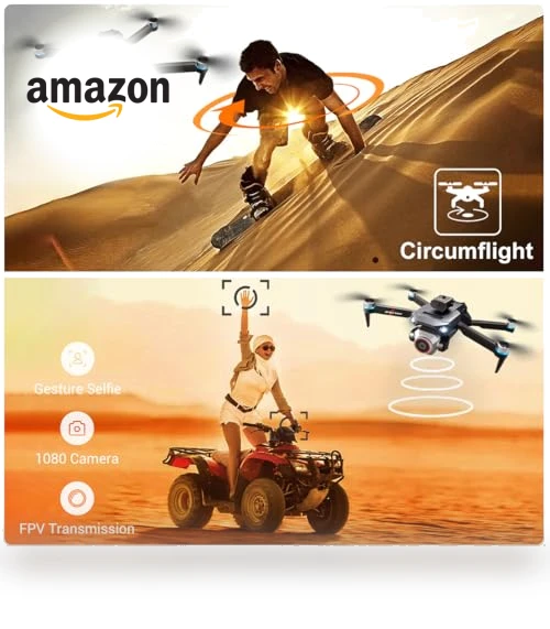 4K Ultra-wide Camera Drone with Real-time Vision Screen — Drones, TRANSLISTING