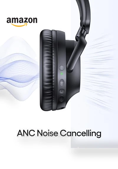 Active Noise Cancelling Over Ear Headphones — In-Ear Headphones, TAGRY