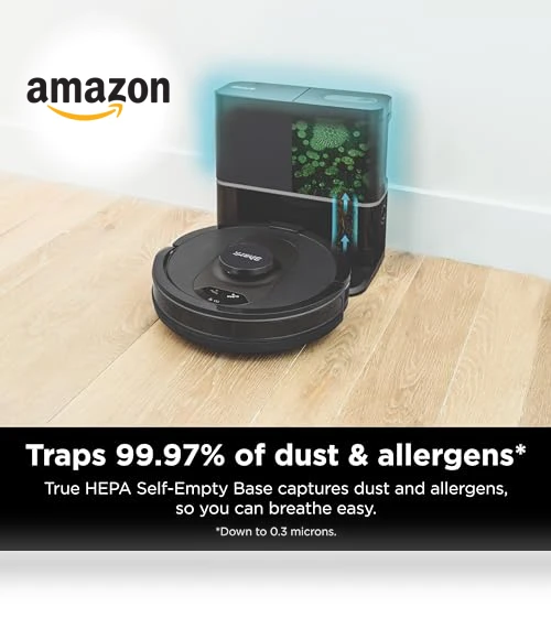 AI Ultra Robot Vacuum — Smart Cleaning Robots, Shark