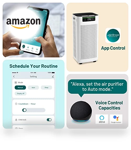 Air Purifier for Home Large Room — Electrostatic Air Purifiers, Jafända