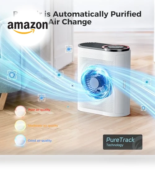 Air Purifier for Home Large Room — Activated Carbon Air Purifiers, AROEVE