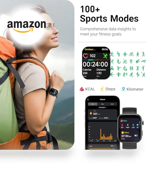 AMOLED Smart Watch — Smartwatches, TOZO