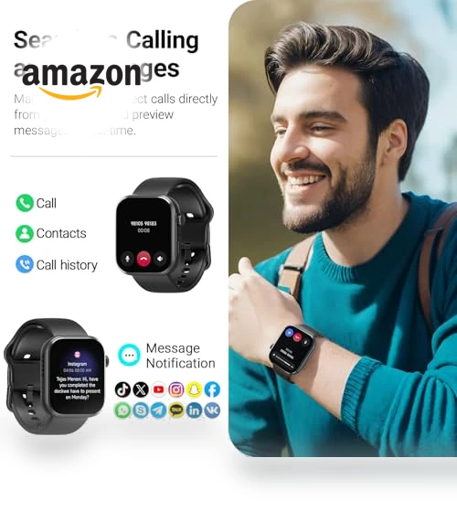 AMOLED Smart Watch — Smartwatches, TOZO